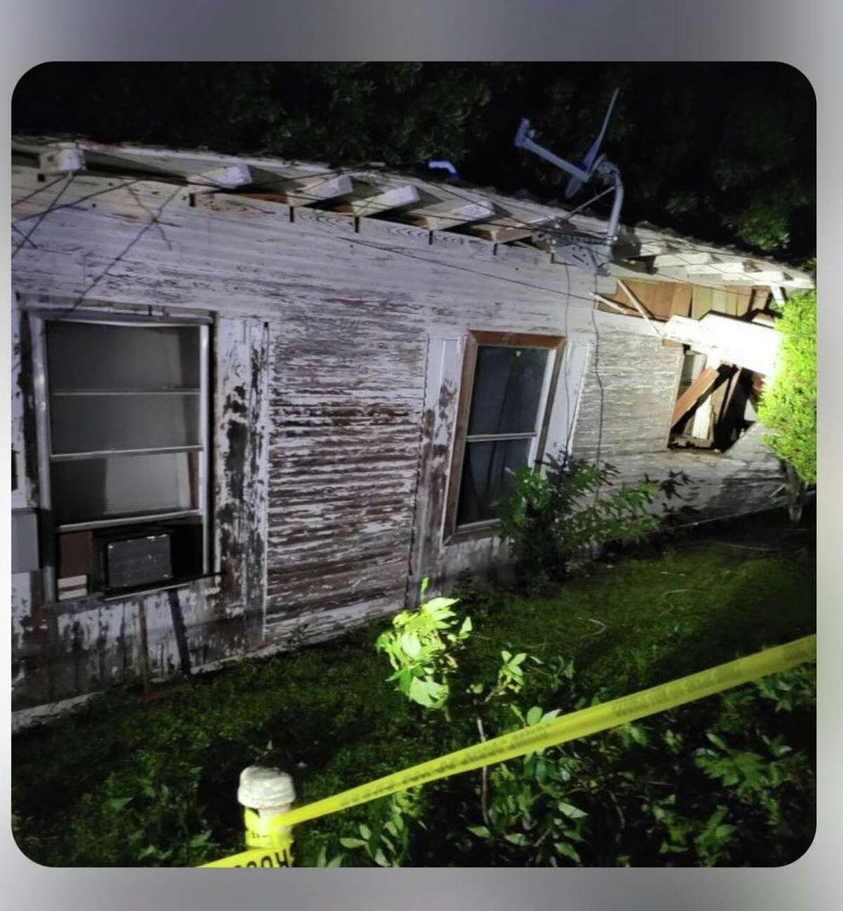 Fallen tree destroys Uvalde woman's home in possible tornado, she says