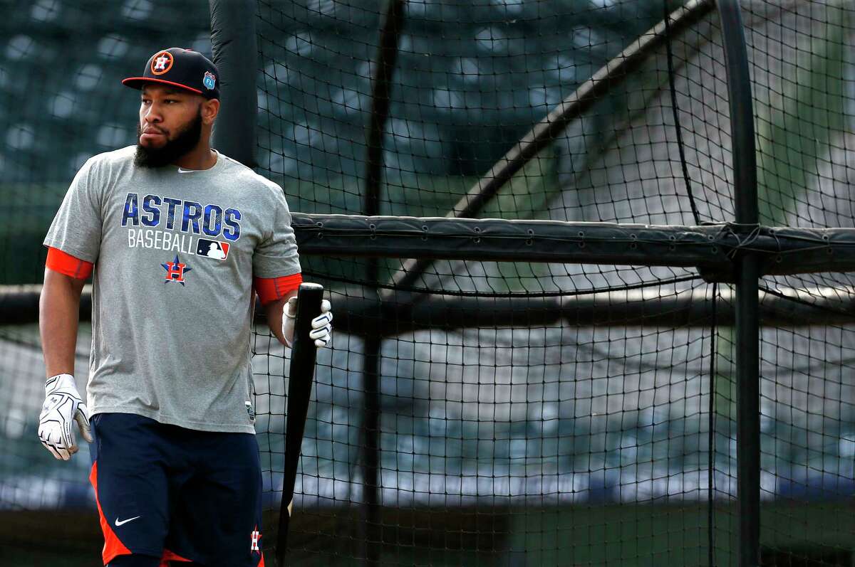 It's been a long road back for @astros 1B Jon Singleton, alumnus of MLB's  Compton Youth Academy. His perseverance paid off in a big way…