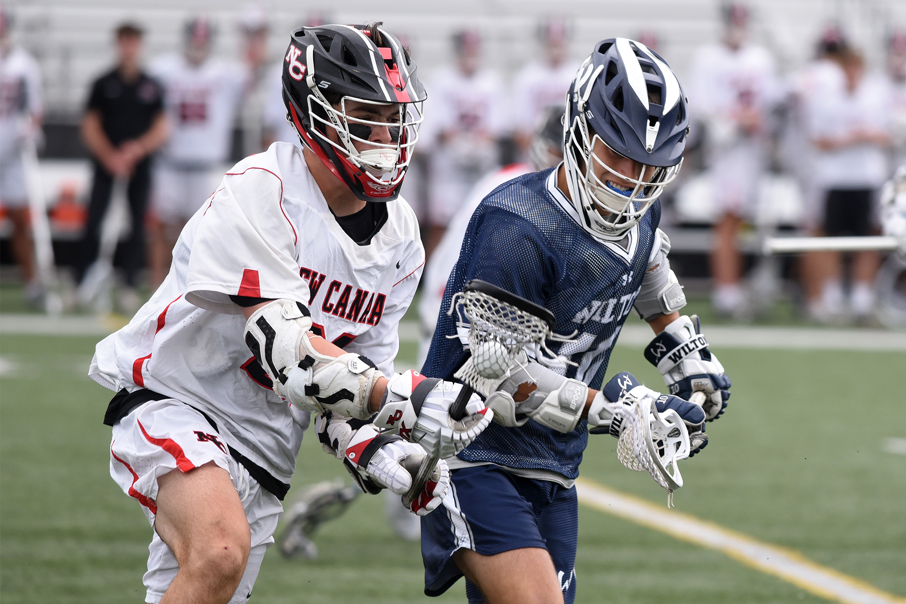 New Canaan boys lacrosse defeated Wilton in CIAC Class L quarterfinals