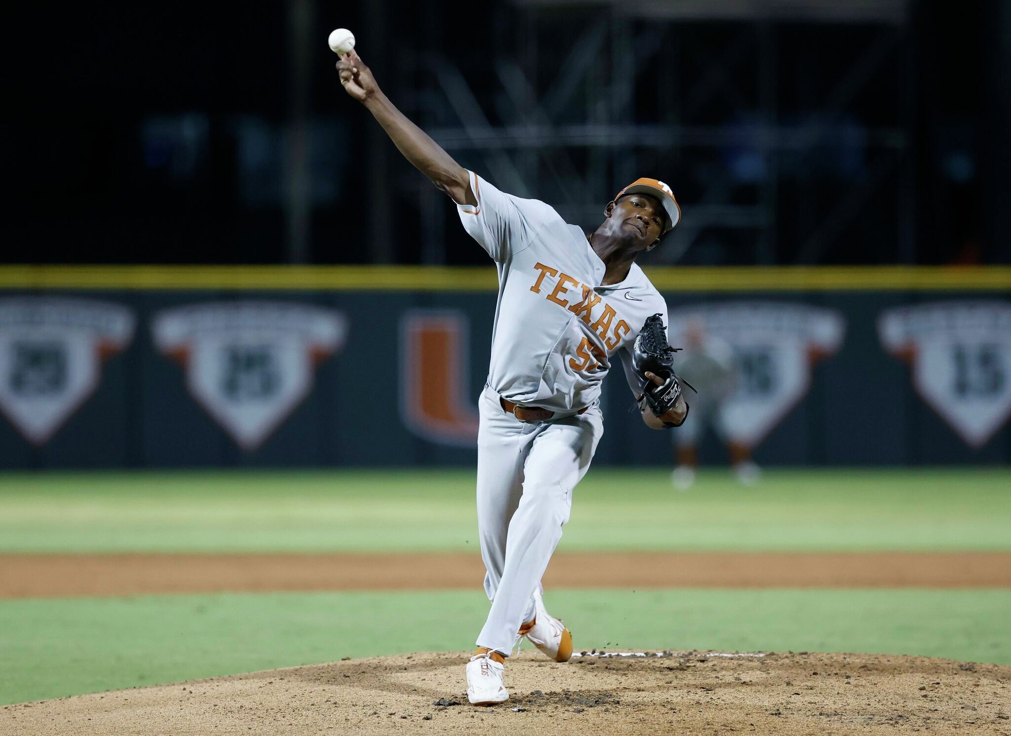 Lebarron Johnson Jr., Lucas Gordon are leading Texas baseball pitching