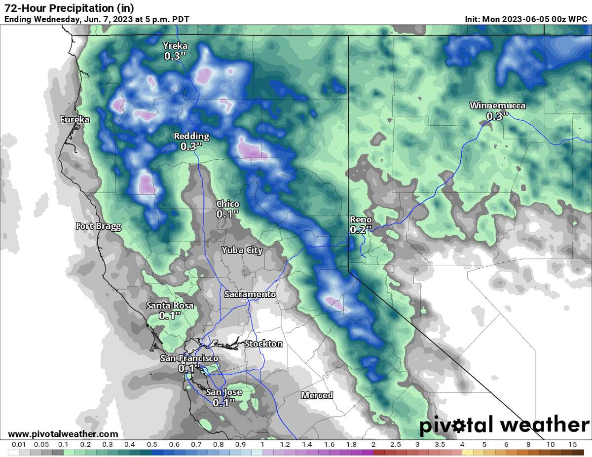 Storm timeline: Thunderstorms, heavy rain returning to California