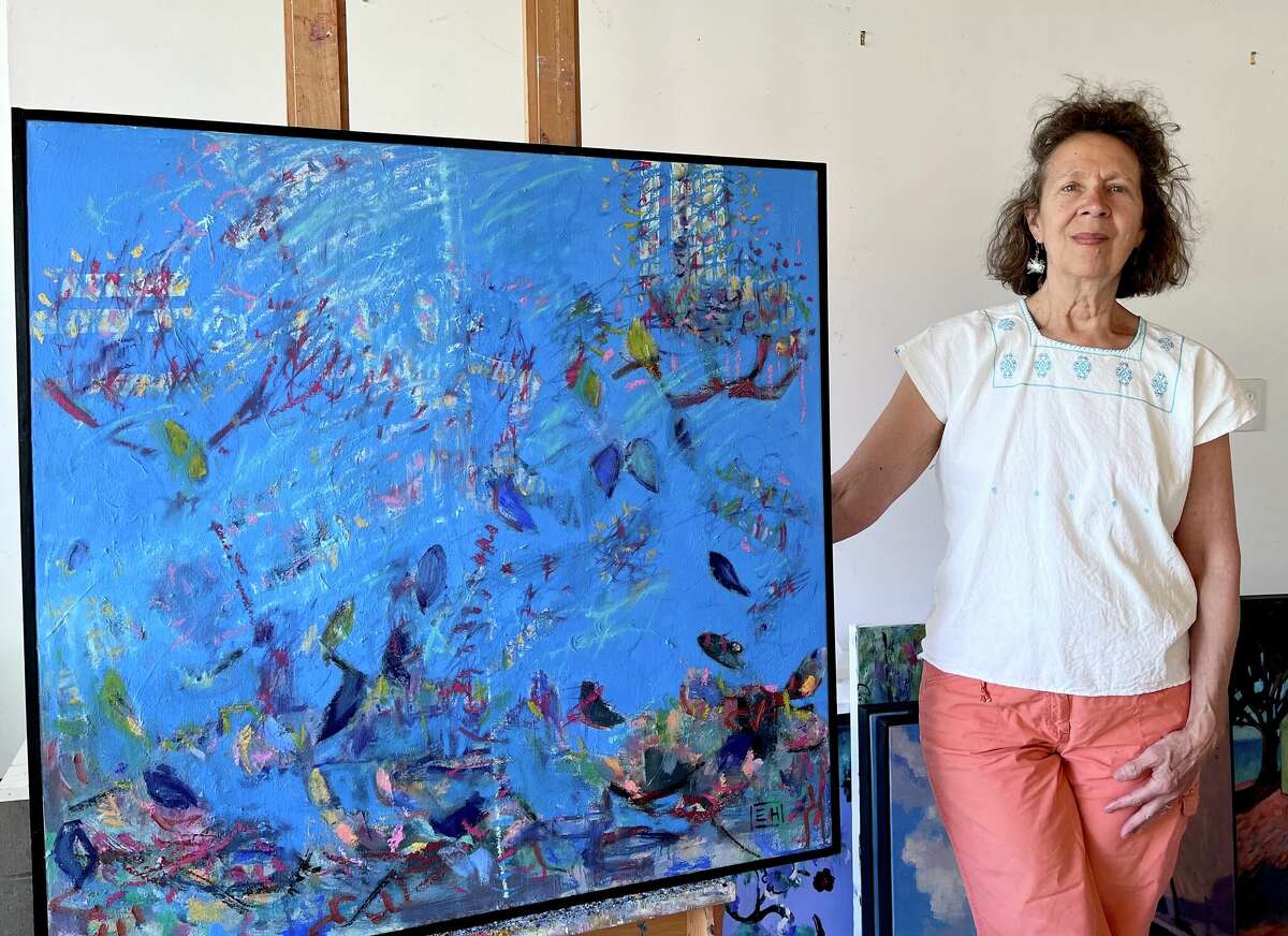 Frankfort artist's paintings headed to American Embassy in Kyrgyzstan