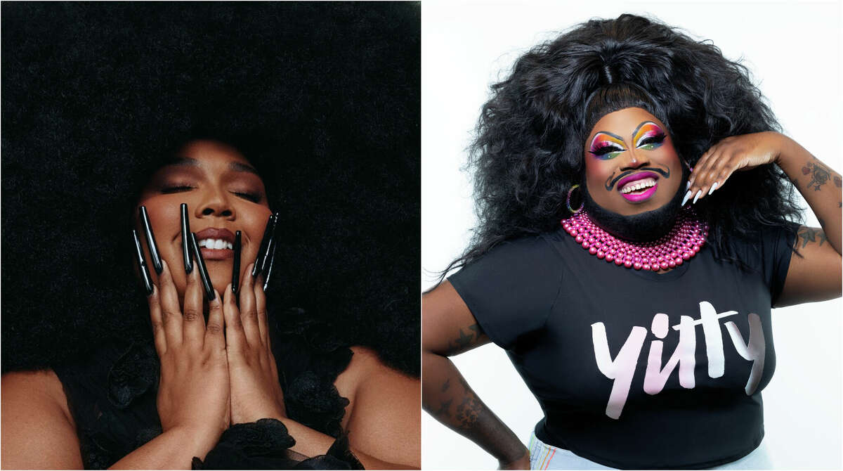 Lizzo brand Yitty Pride campaign features Houston drag queen Blackber