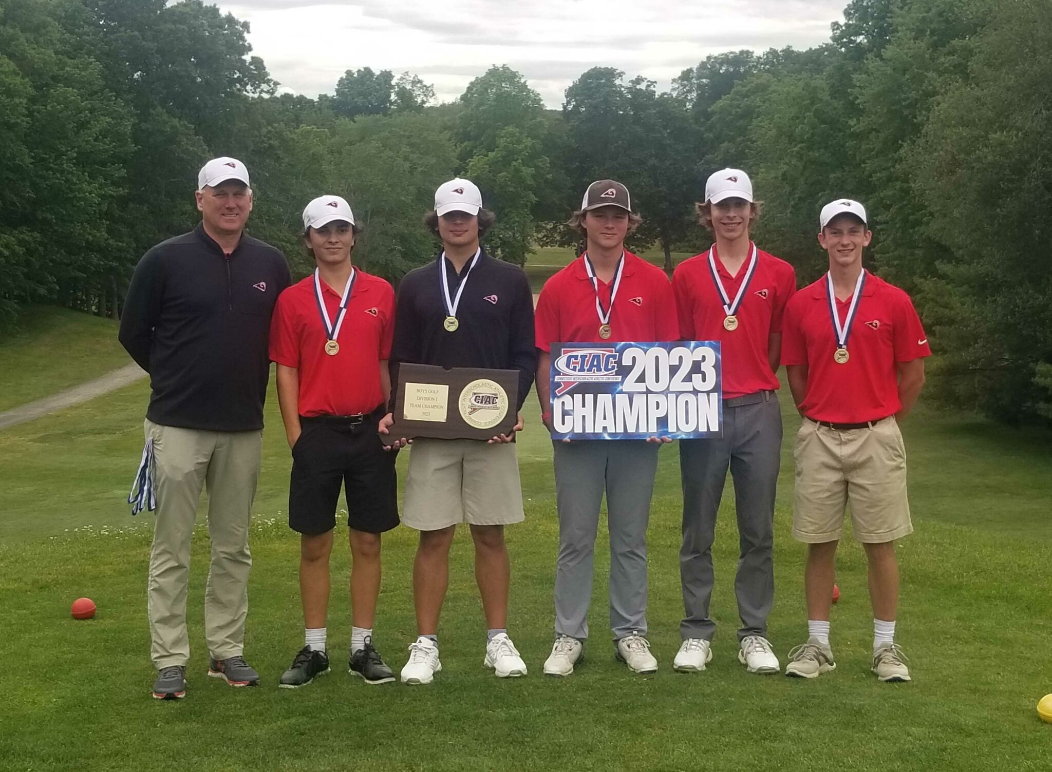 Cheshire captures CIAC Division I state golf championship image
