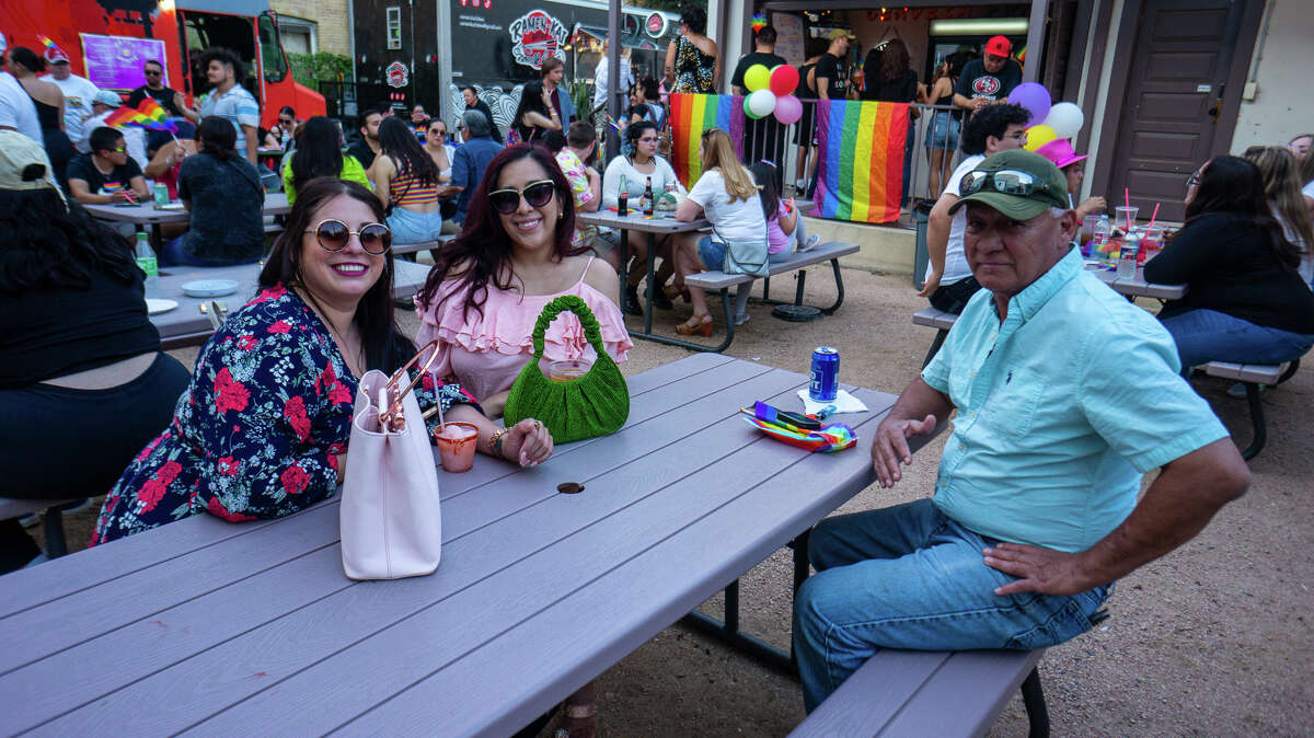 Photos from the Pride Month kickoff at Laredo's Cultura Beer Garden