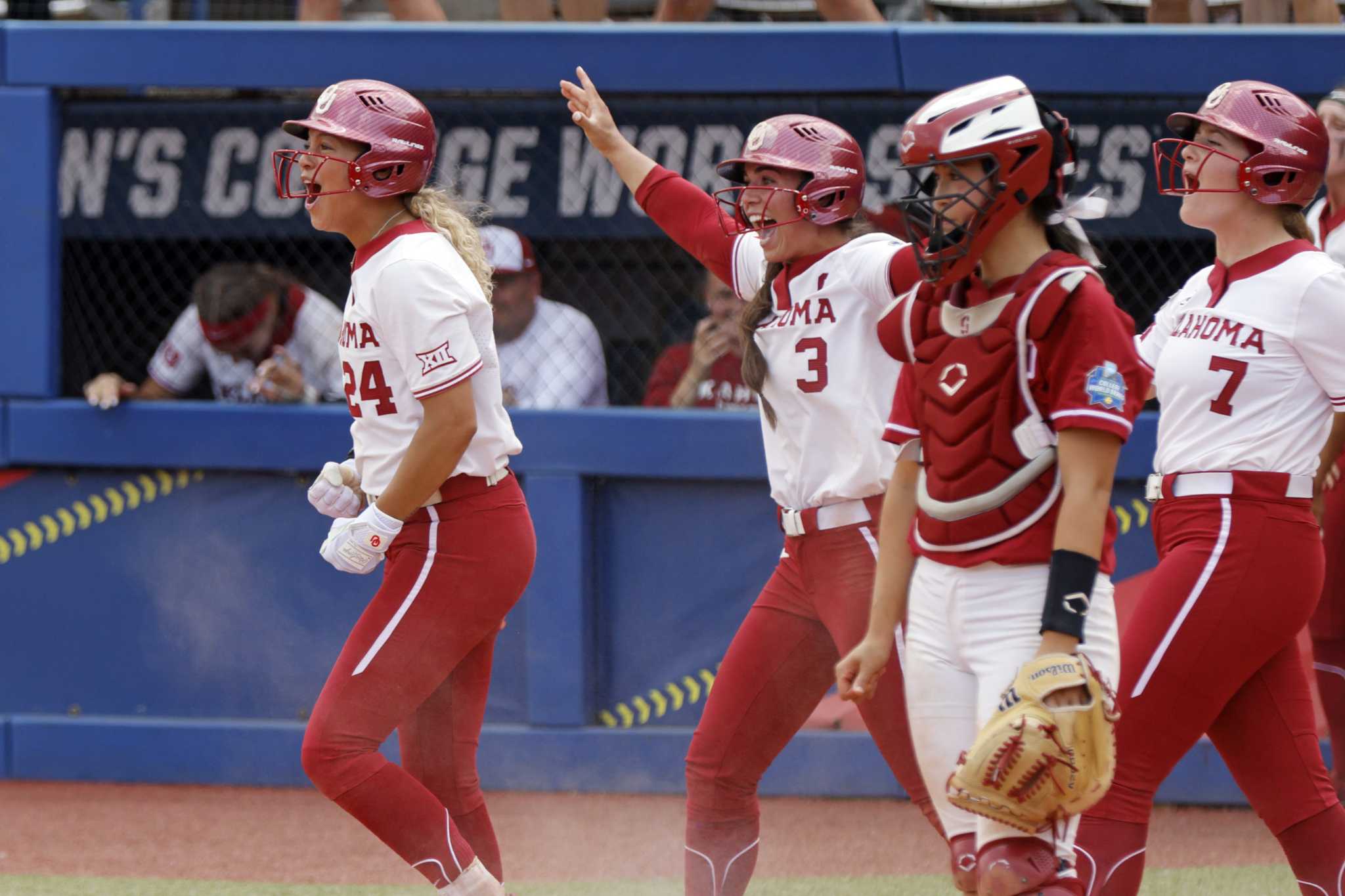 Jennings has game-winning double, Oklahoma tops Stanford, reaches Women's  College World Series final