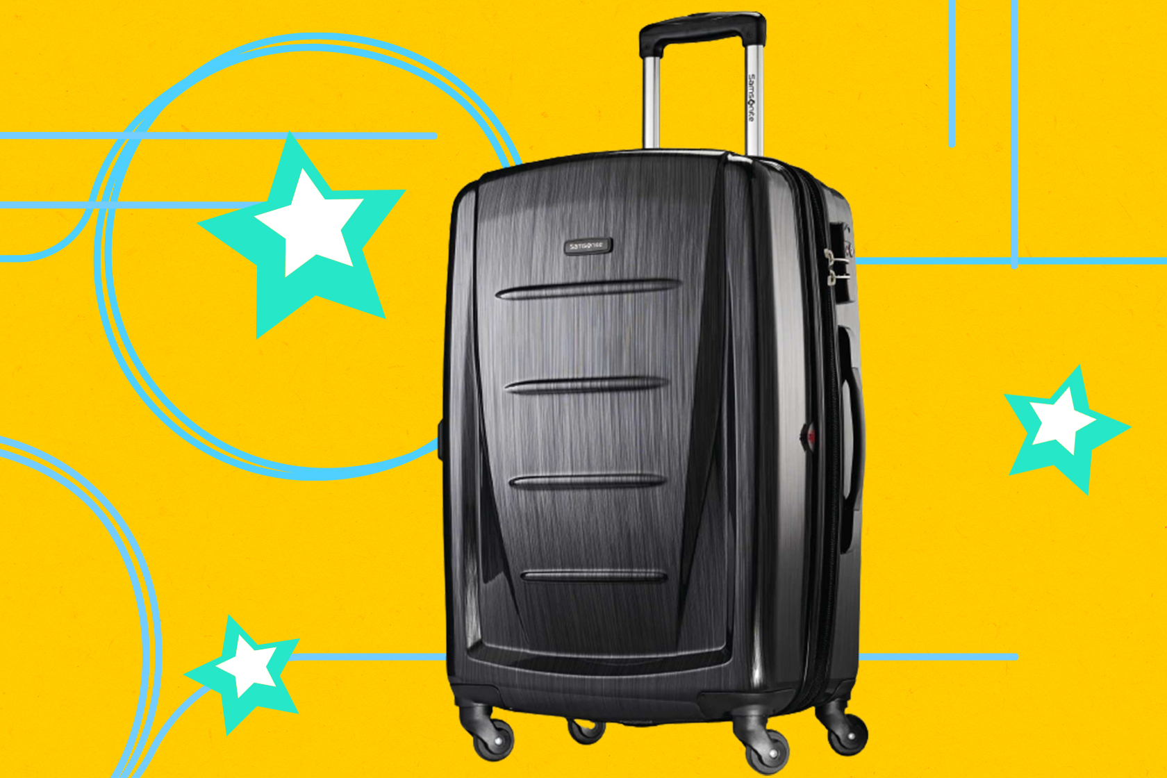 samsonite luggage hard shell