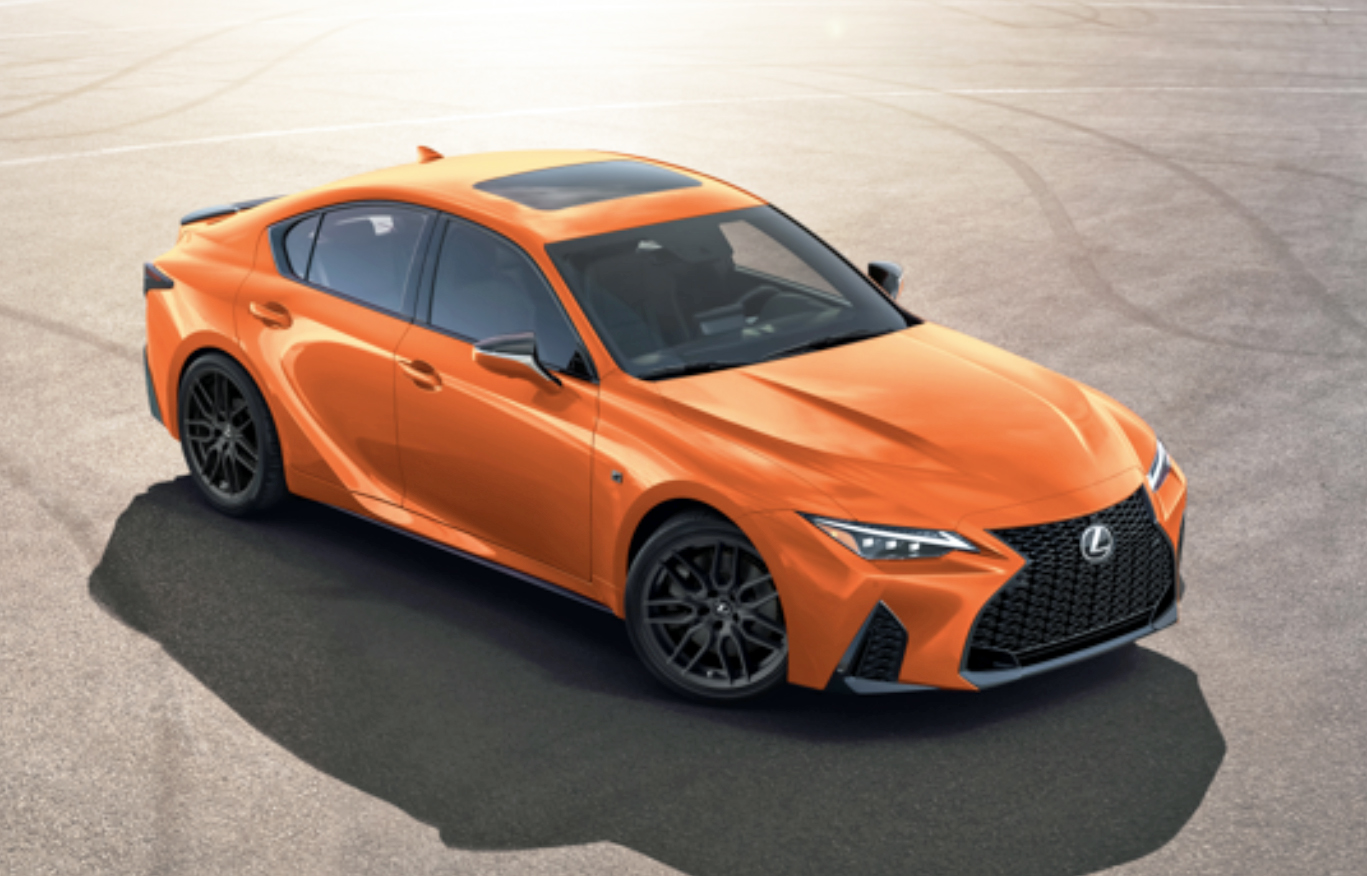 Lexus IS 500 F Sport sedan brings fun V8 performance