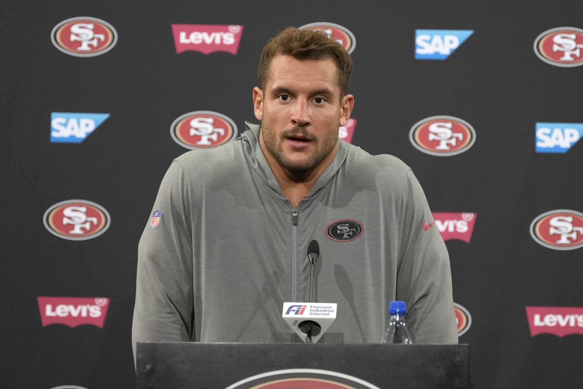 Nick Bosa agrees to 5-year, $170M extension with 49ers