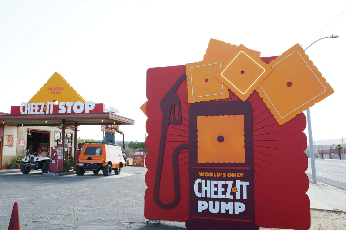 CheezIt opens snack shack in Joshua Tree gas station