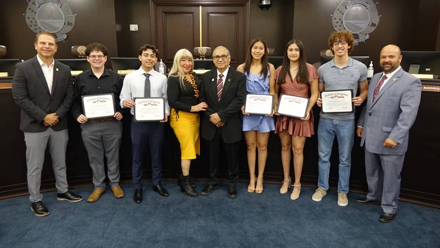 Laredo council recognizes monthly outstanding Laredoans - Vimarsana News
