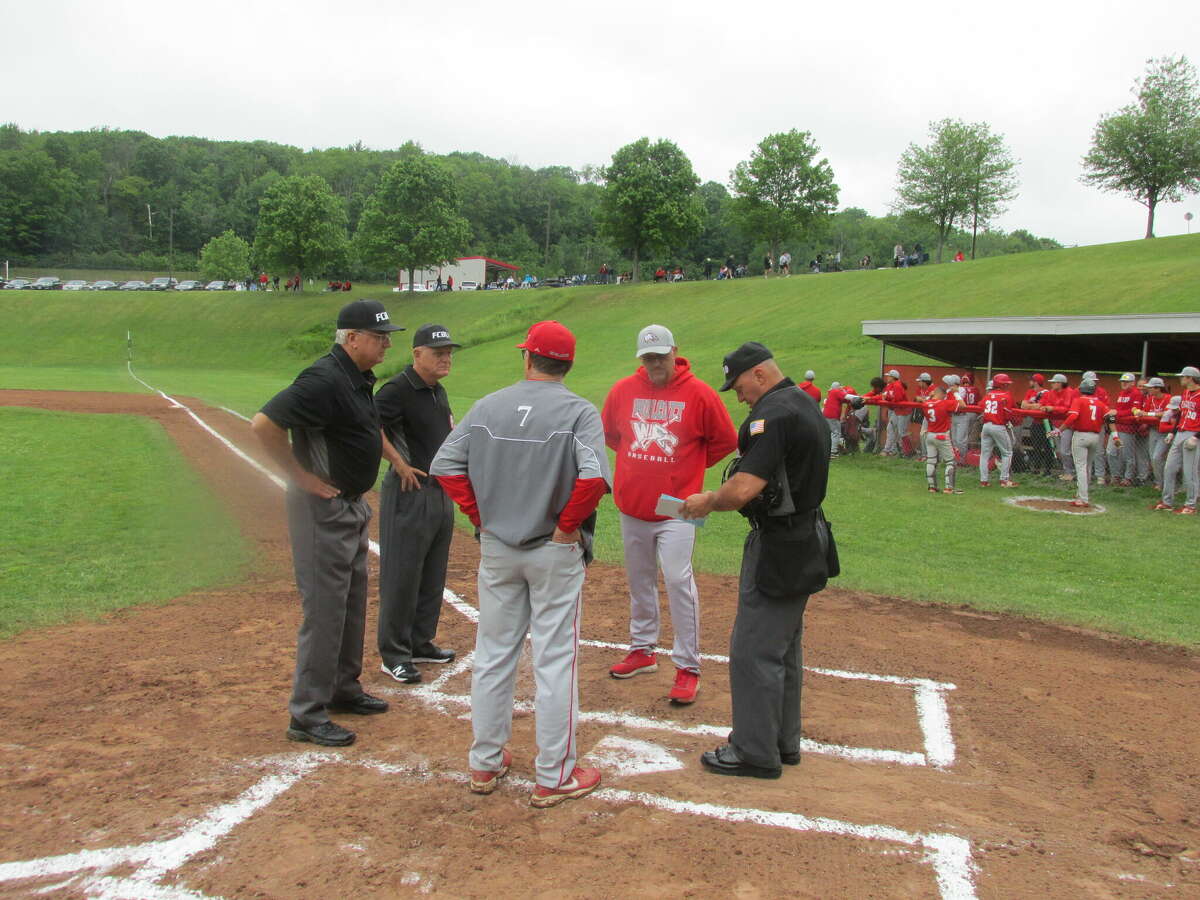 Wolcott tops New Fairfield baseball in CIAC Class M semifinals.