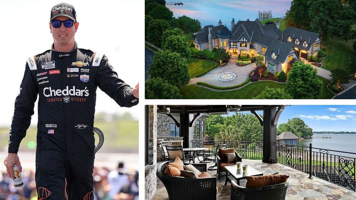 NASCAR Star Kyle Busch Lists Waterfront North Carolina Estate for 13M