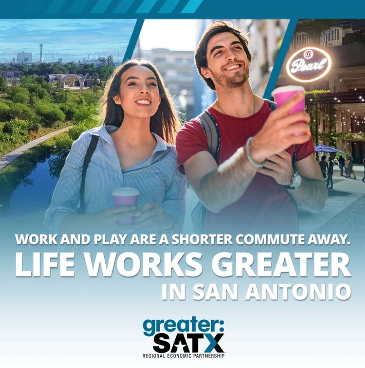 Move to San Antonio Social media ads aimed at younger folks