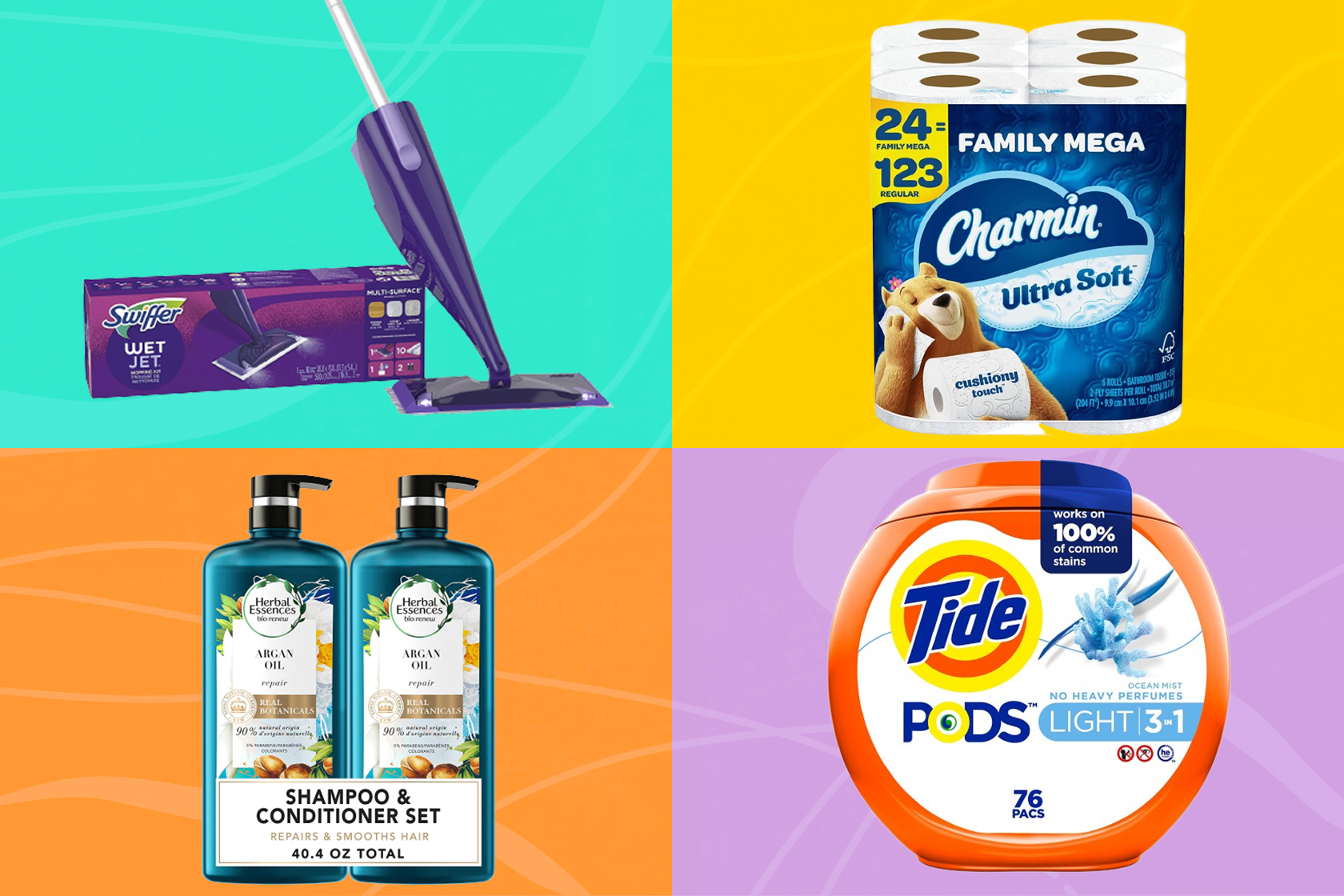 Earn a $15 credit when you stock up on P&G items at  today