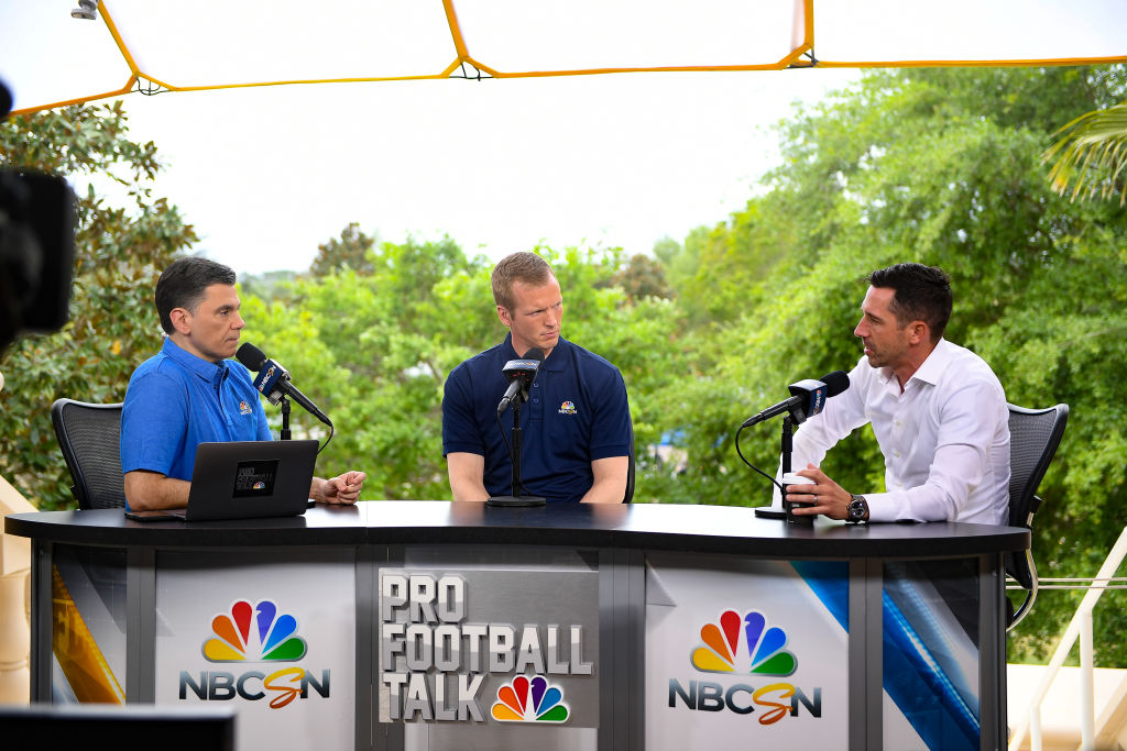 Mike Florio's intense beef with 49ers coach Kyle Shanahan continues