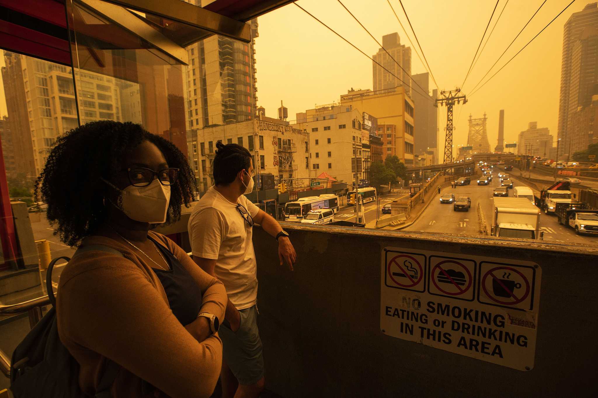 How East Coast Wildfire Smoke Compares To California s Worst Days