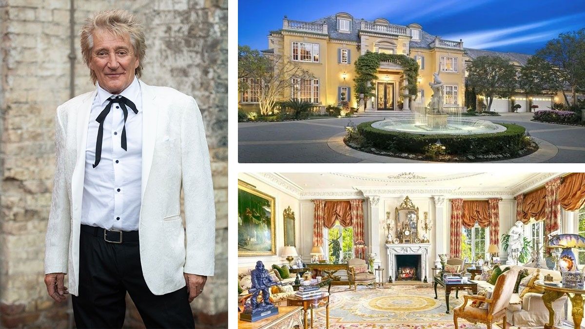 Rod Stewart Asks $70 Million for Massive Los Angeles Château - WSJ
