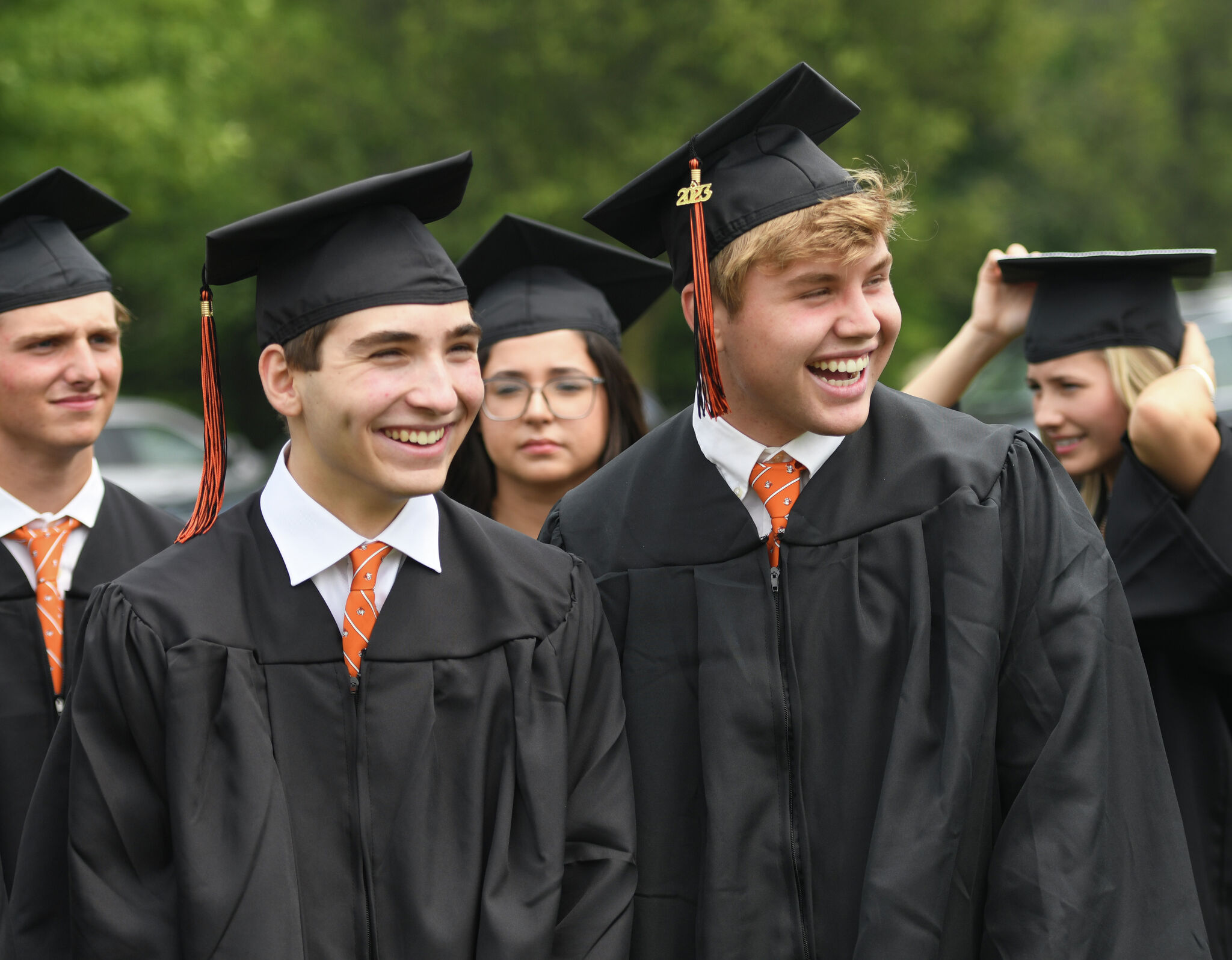 Greenwich Country Day School 2023 graduation undeterred by haze