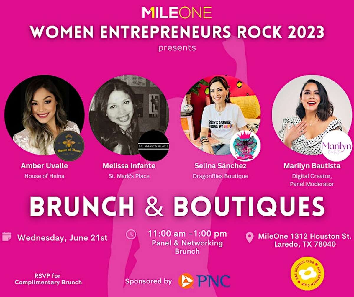 Laredo business incubator MileOne will host "Women Entrepreneurs Rock 2023" in their downtown offices on Wednesday, June 21. 