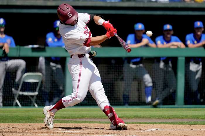 Quinn Mathews' 16-strikeout complete game helps Stanford forces Game 3 at  Super Regional