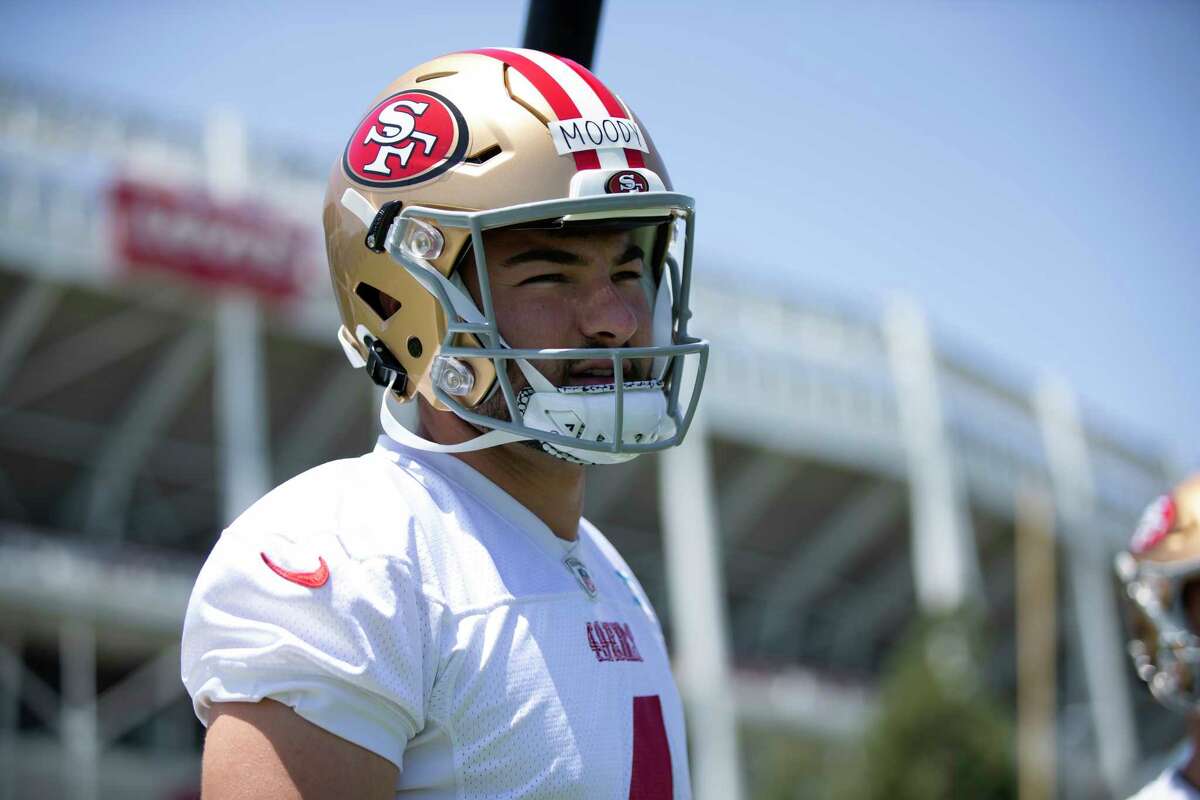 Unshakeable calm of 49ers’ Jake Moody ‘Michael Phelps... of a kicker’