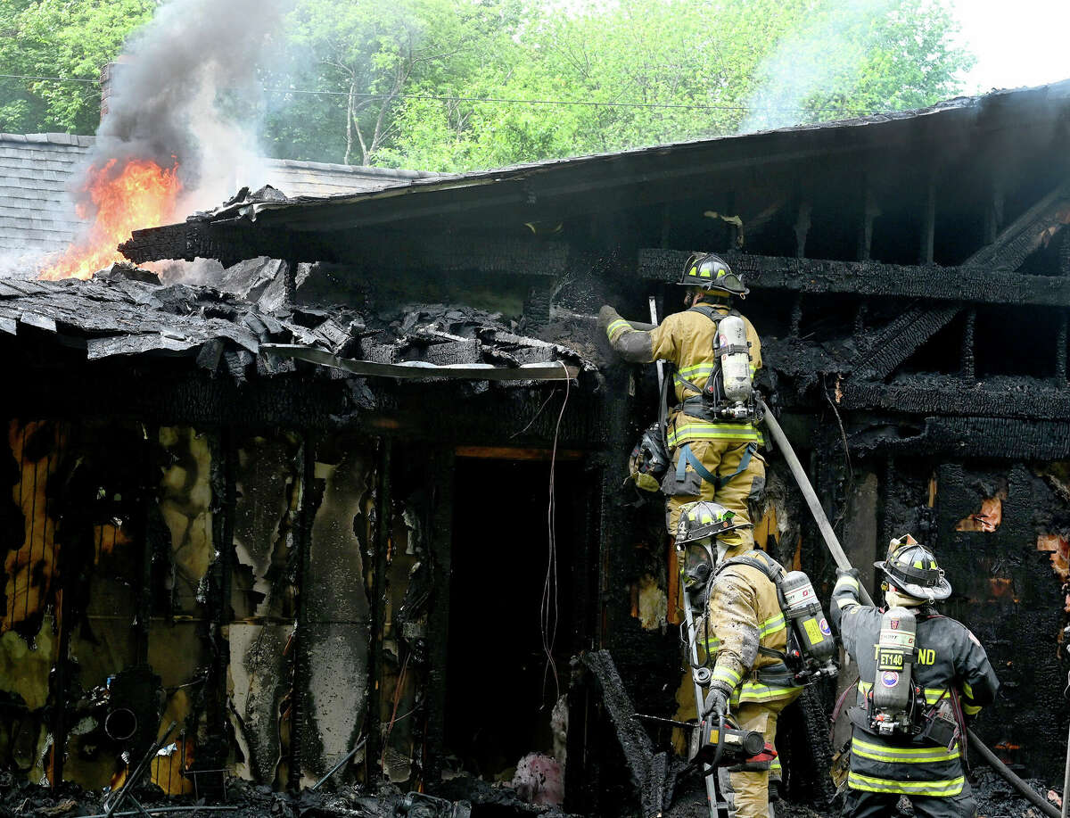 Tolland house heavily damaged in fire