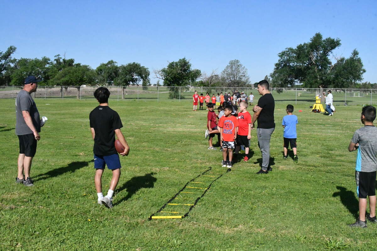 PHOTO GALLERY: 2023 Plainview YMCA Tiger Football summer football camp