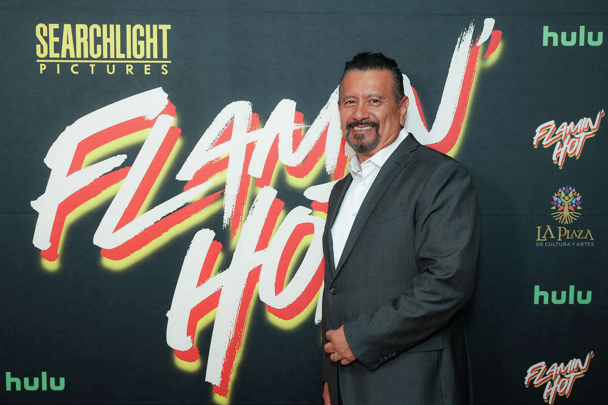 Richard Montañez attends a screening of Eva Longoria’s “Flamin’ Hot” at LA Plaza de Cultura y Artes on June 2 in Los Angeles.