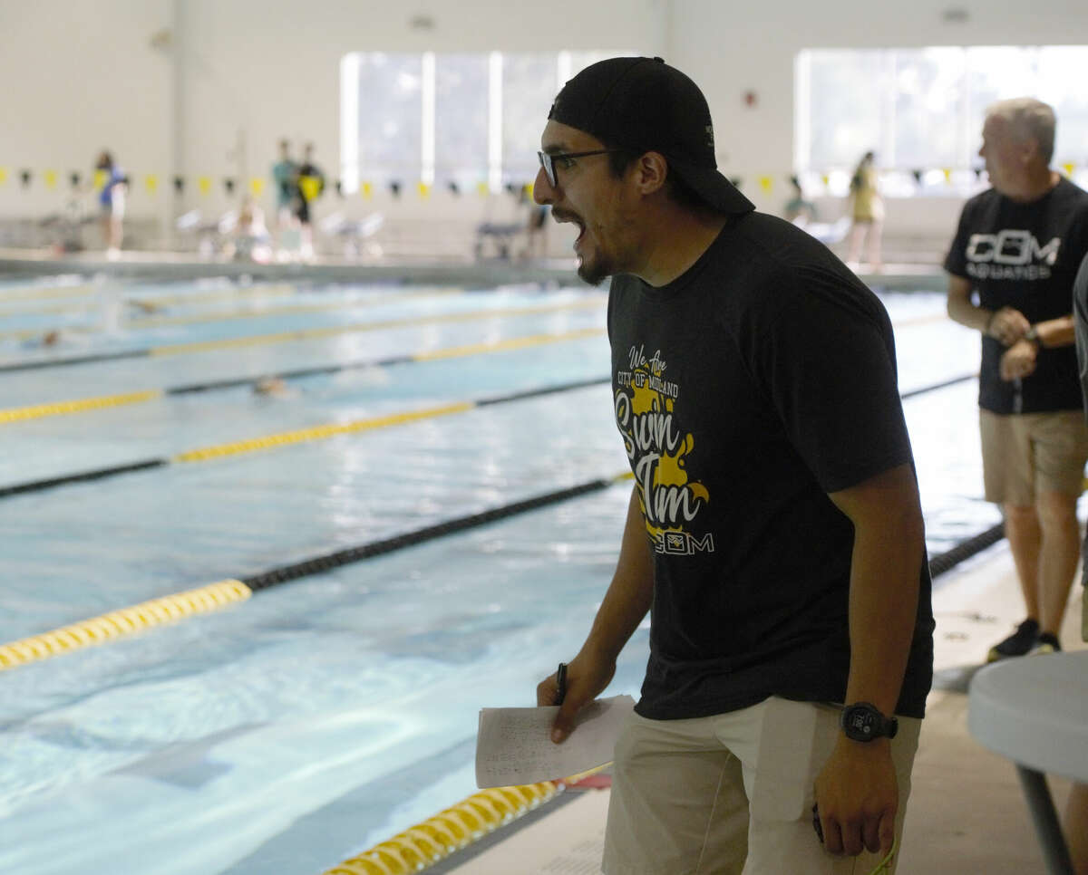 Scenes from the ConocoPhillips West Texas Invitational Swim Meet