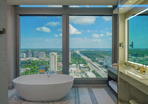 Houston billionaire Tilman Fertitta's new Post Oak Penthouse: Photos