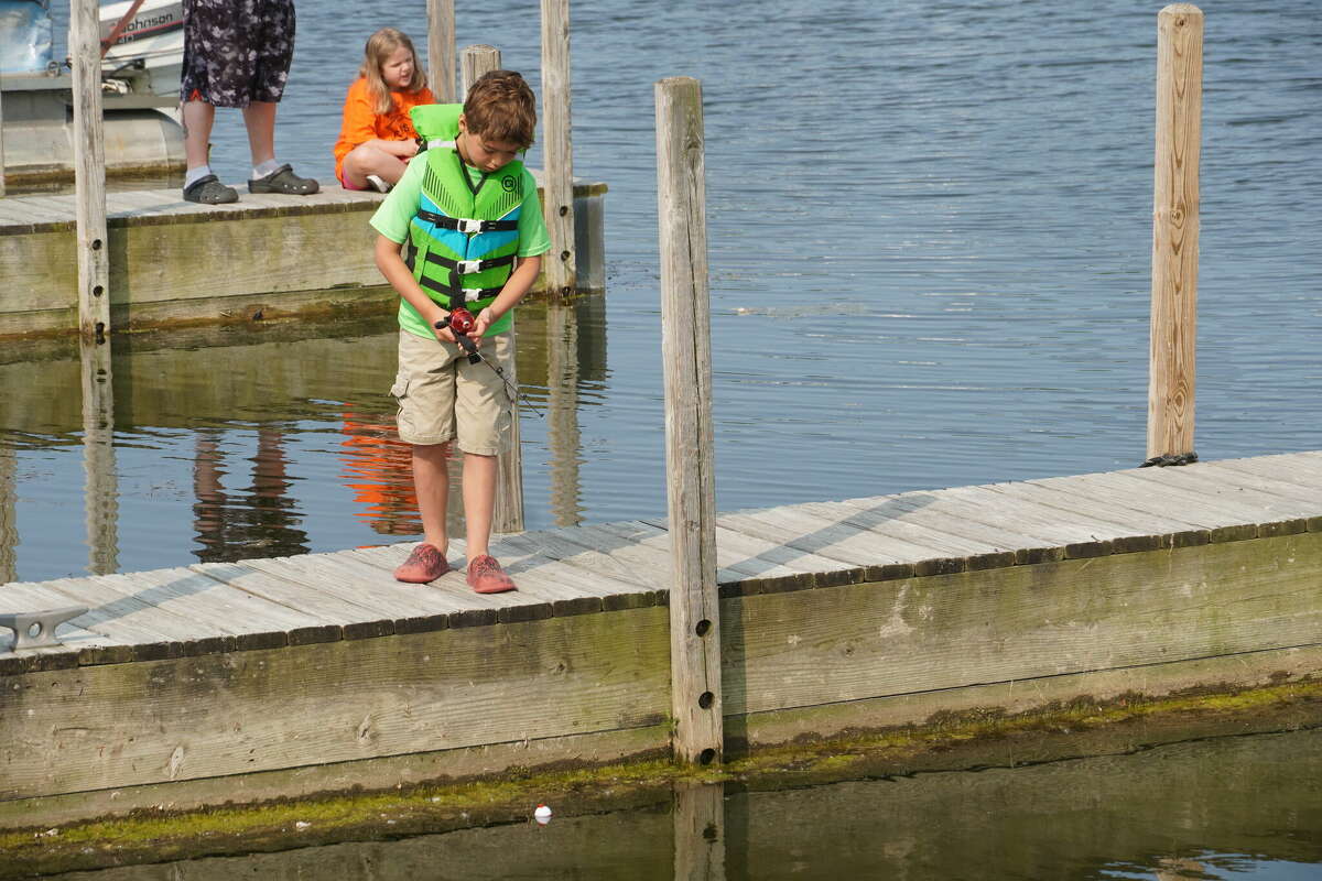 Sebewaing free fishing weekend 'Cops and Bobbers' event