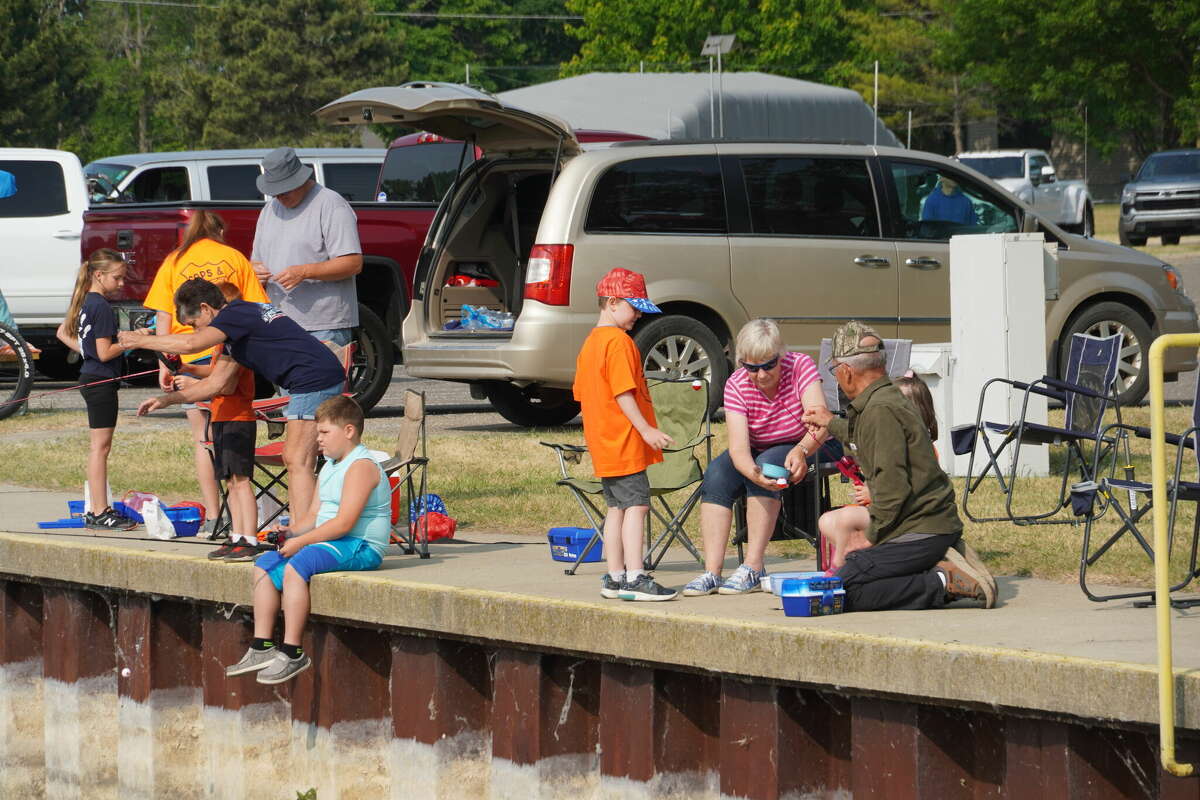 Sebewaing free fishing weekend 'Cops and Bobbers' event