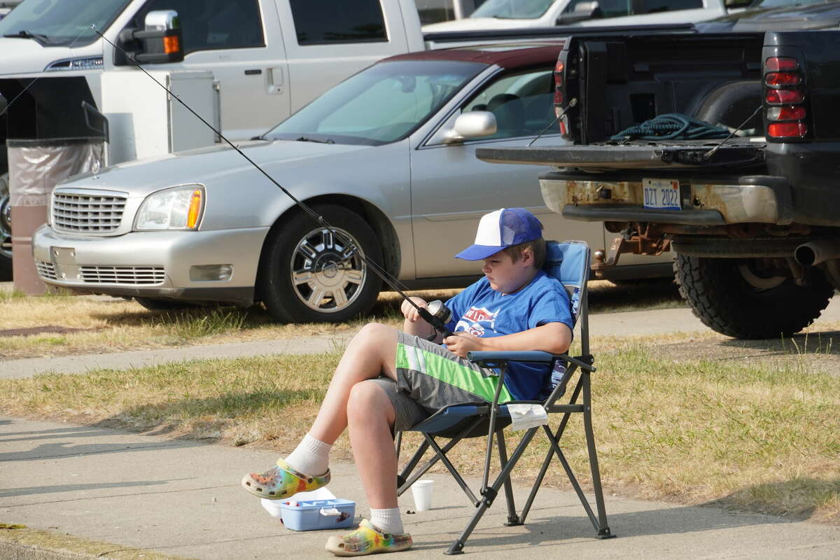 Sebewaing free fishing weekend 'Cops and Bobbers' event