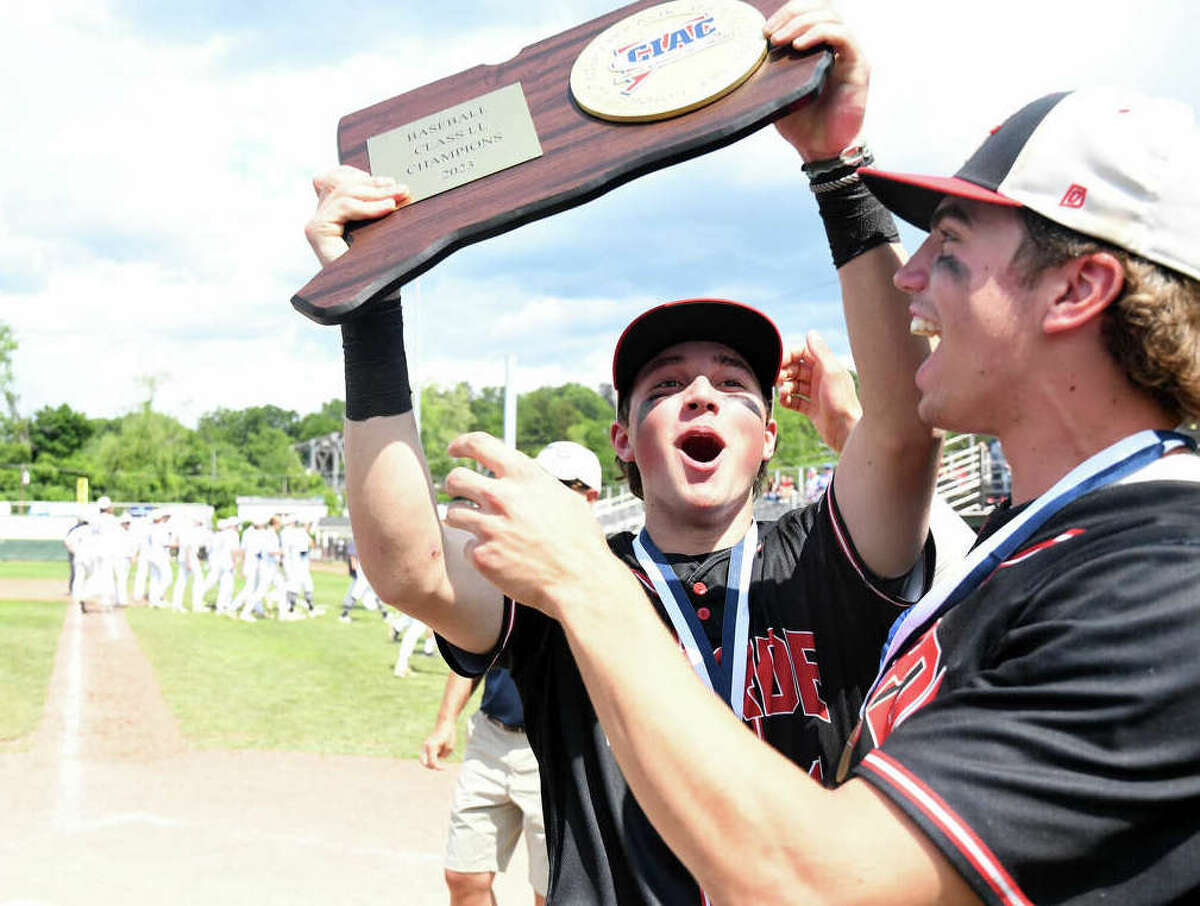 CT high school title game between Staples, Warde includes top pitchers