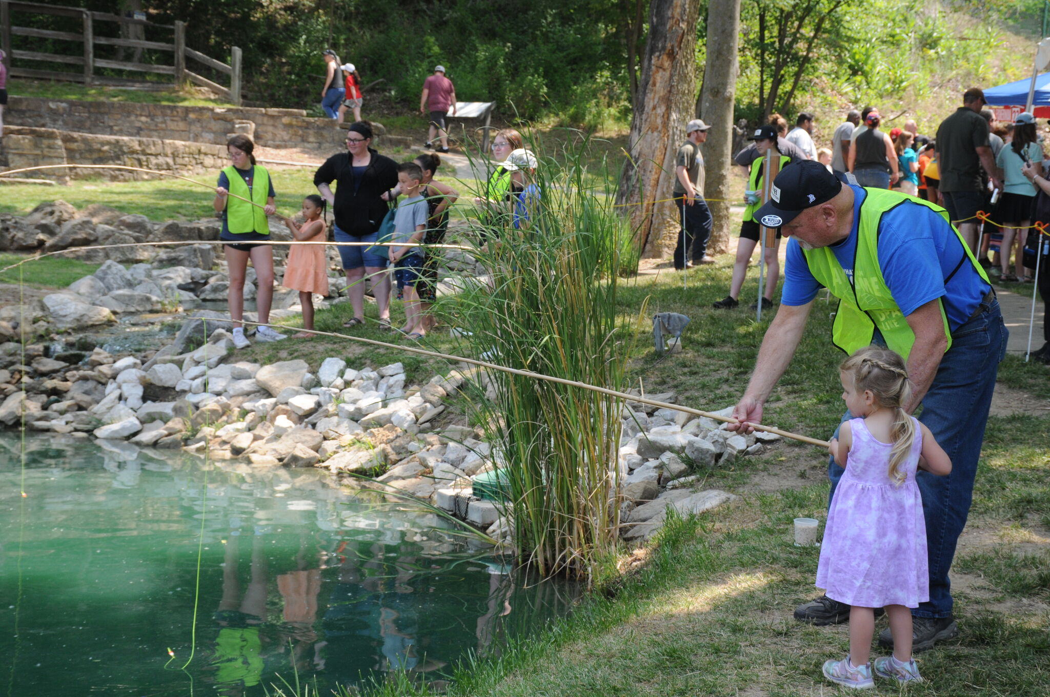 Fun time offered at Pere Marquette fishing fair aat Grafton