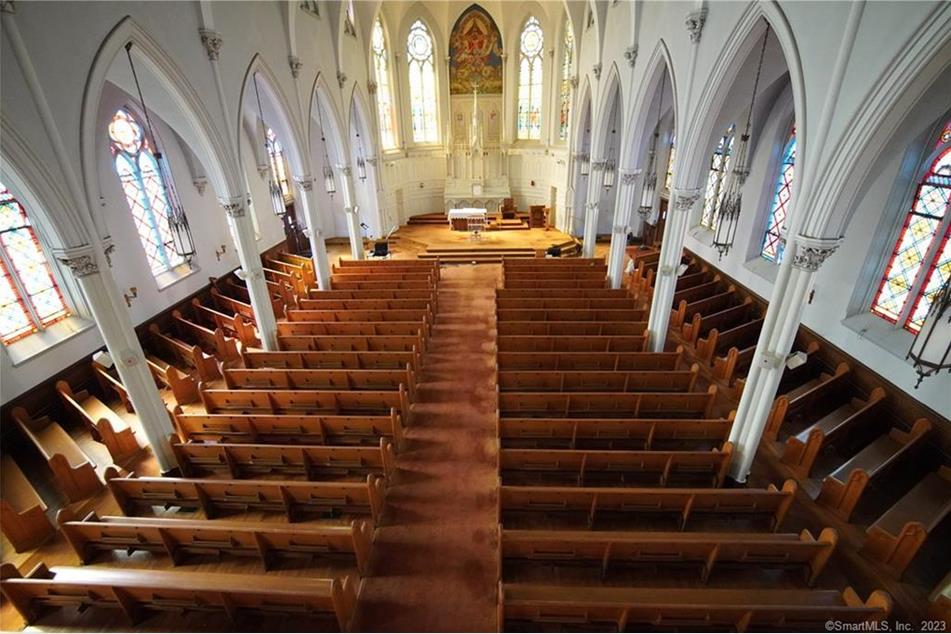 A vacant church in Meriden is on the market for 675K