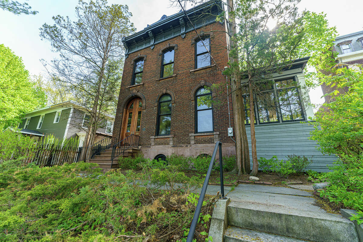 Historic Troy brownstone sits near Hudson River, has three bedrooms