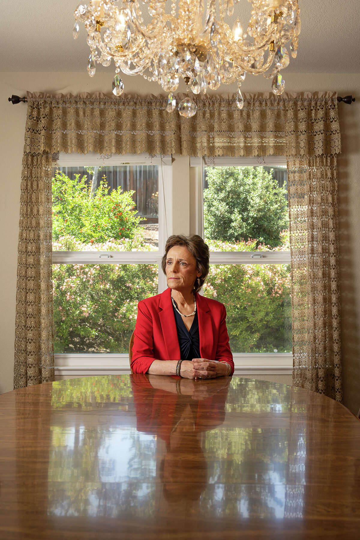 Kay Dean sits in her home in San Jose, Calif., June 2, 2023.