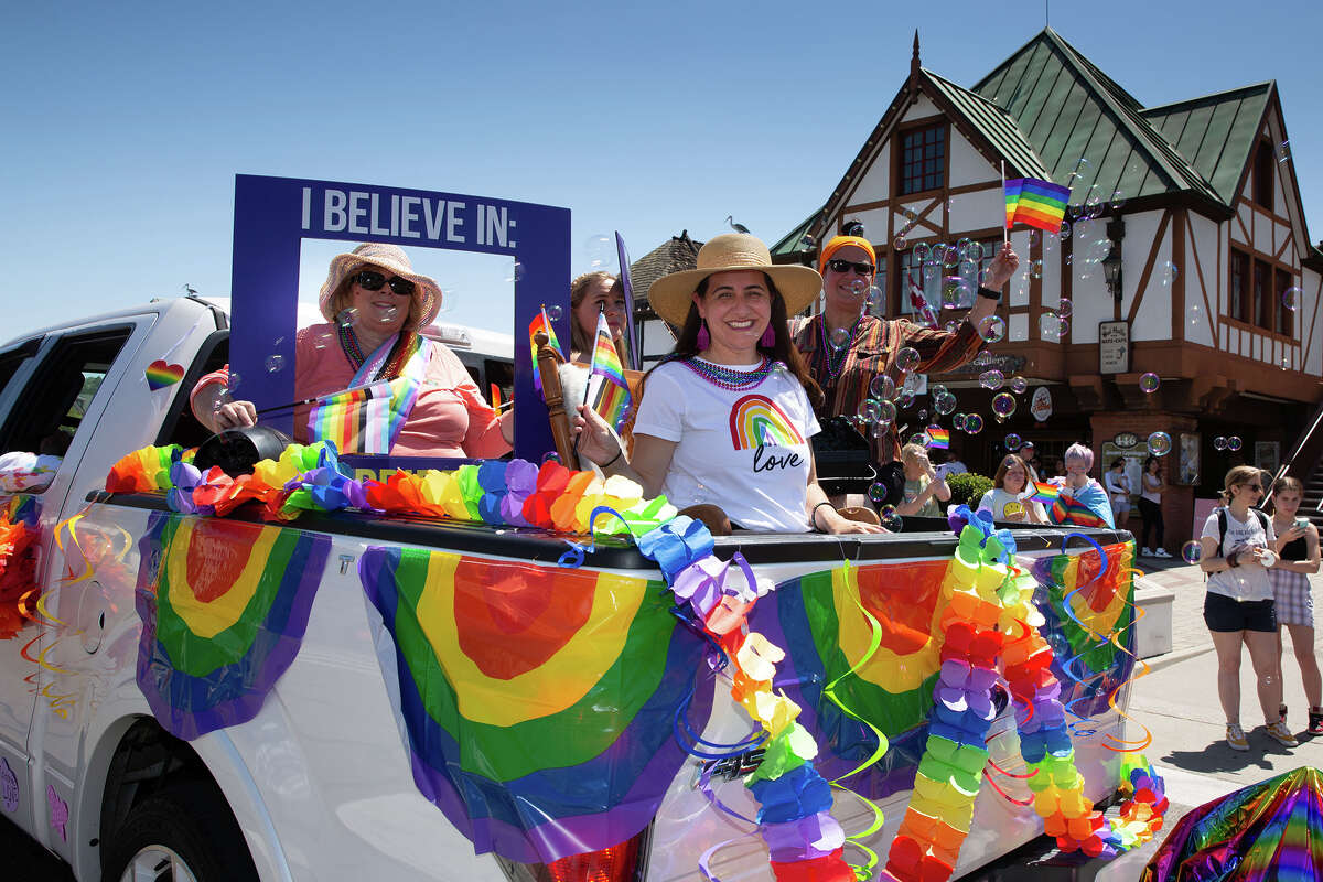 Solvang, a Danish-themed Santa Barbara County tourist town, celebrates diversity and inclusion with its first-ever Pride Parade on June 25, 2022.