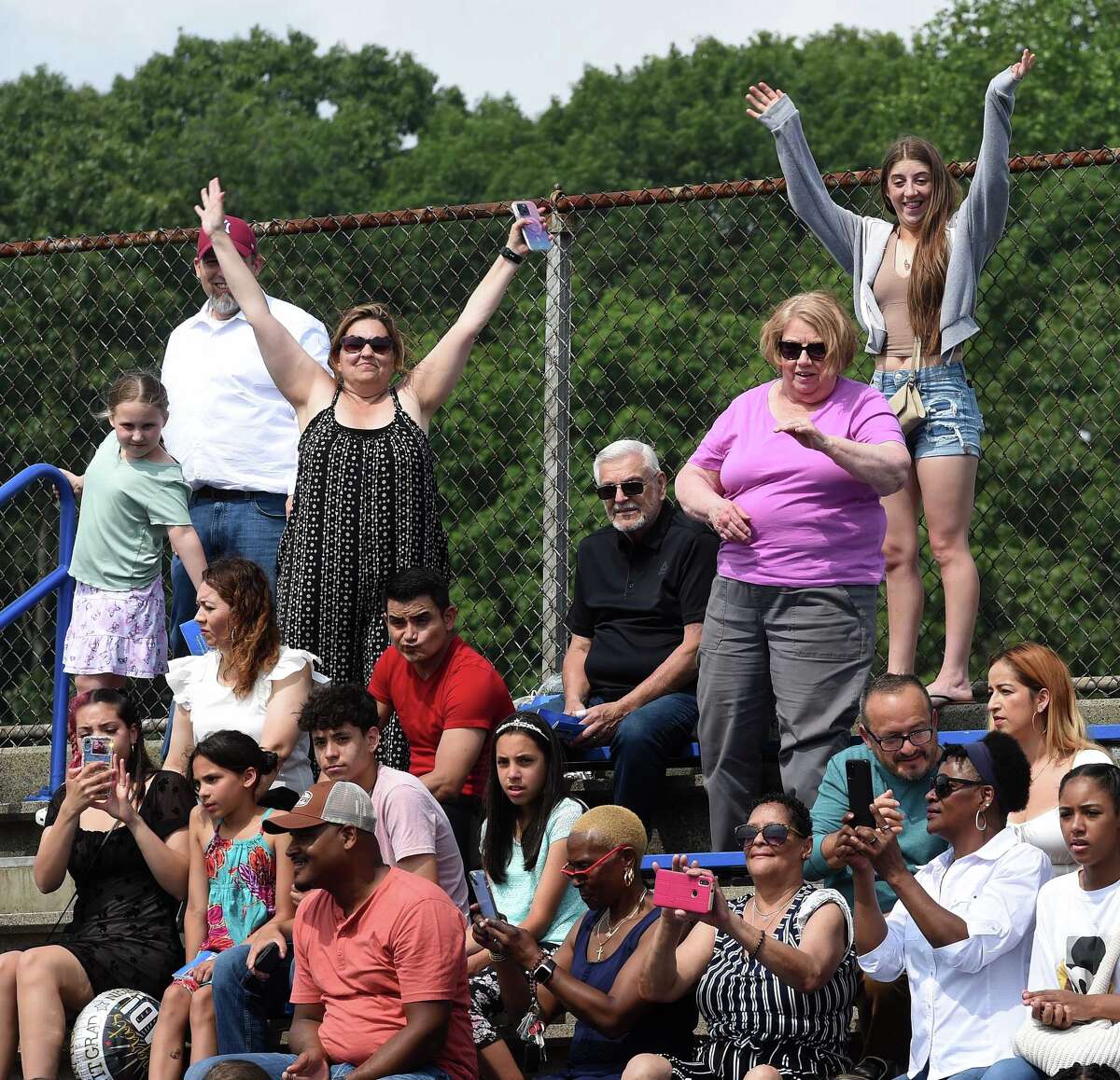 Crowd turns out to celebrate West Haven High graduates