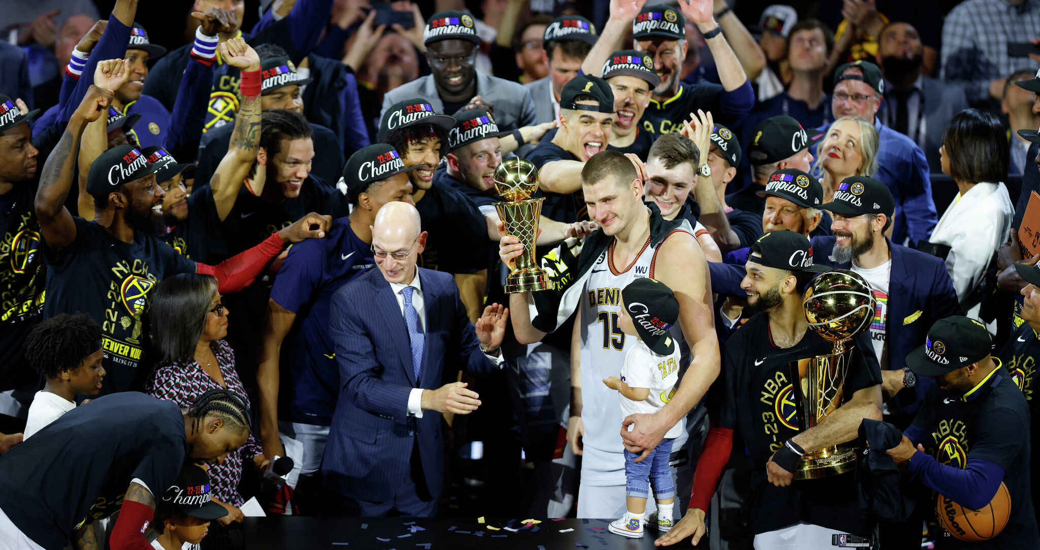The NBA Finals are set: It's the Heat and the Nuggets for the Larry O'Brien  Trophy