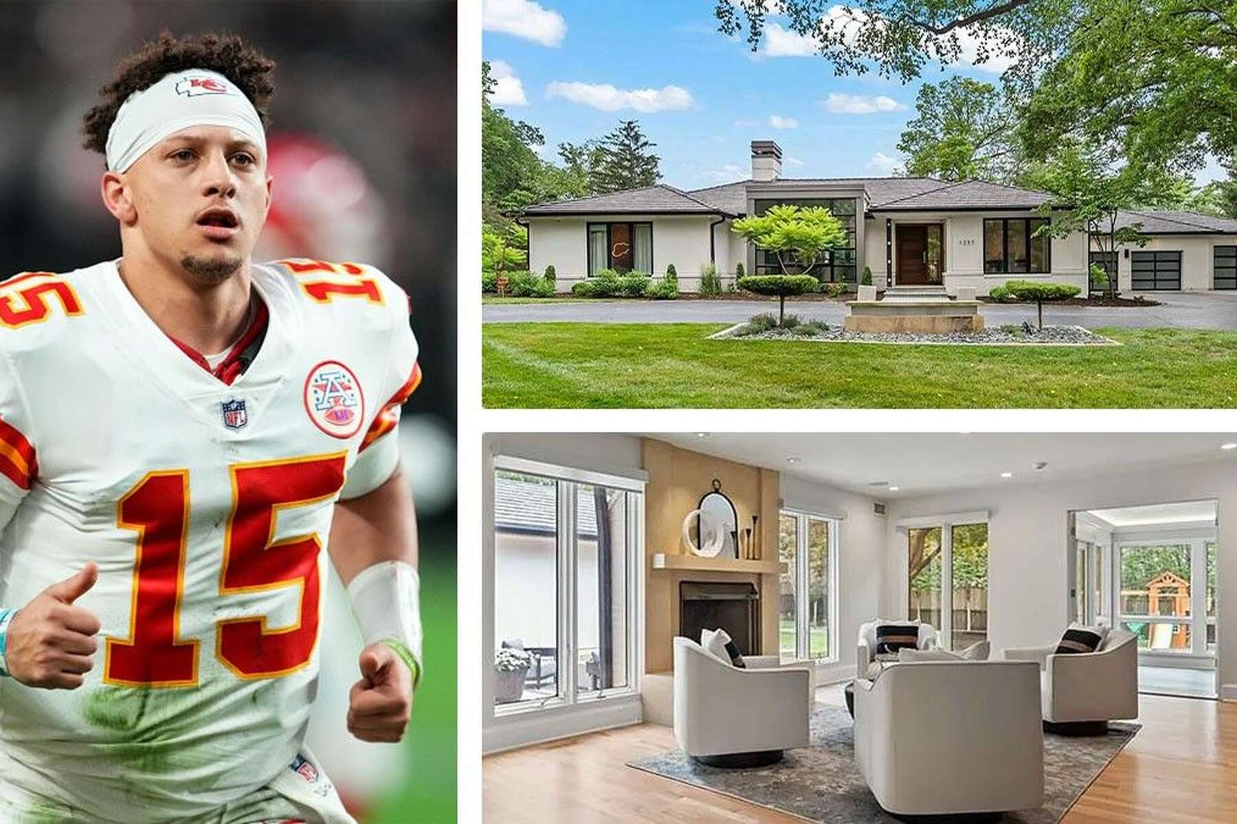 Inside Patrick Mahomes' $1.8M house in Kansas City