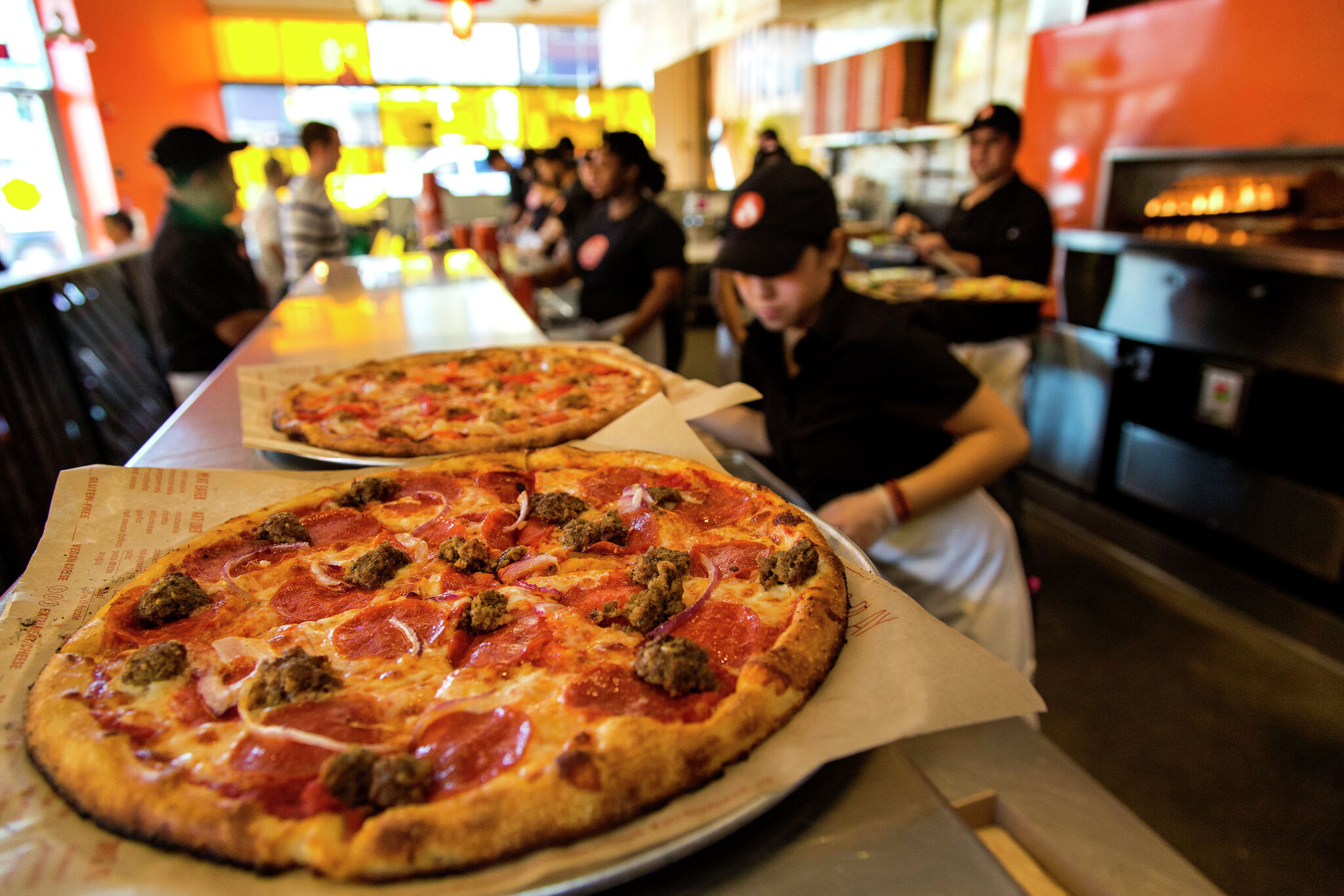 Lebron pizza chain store