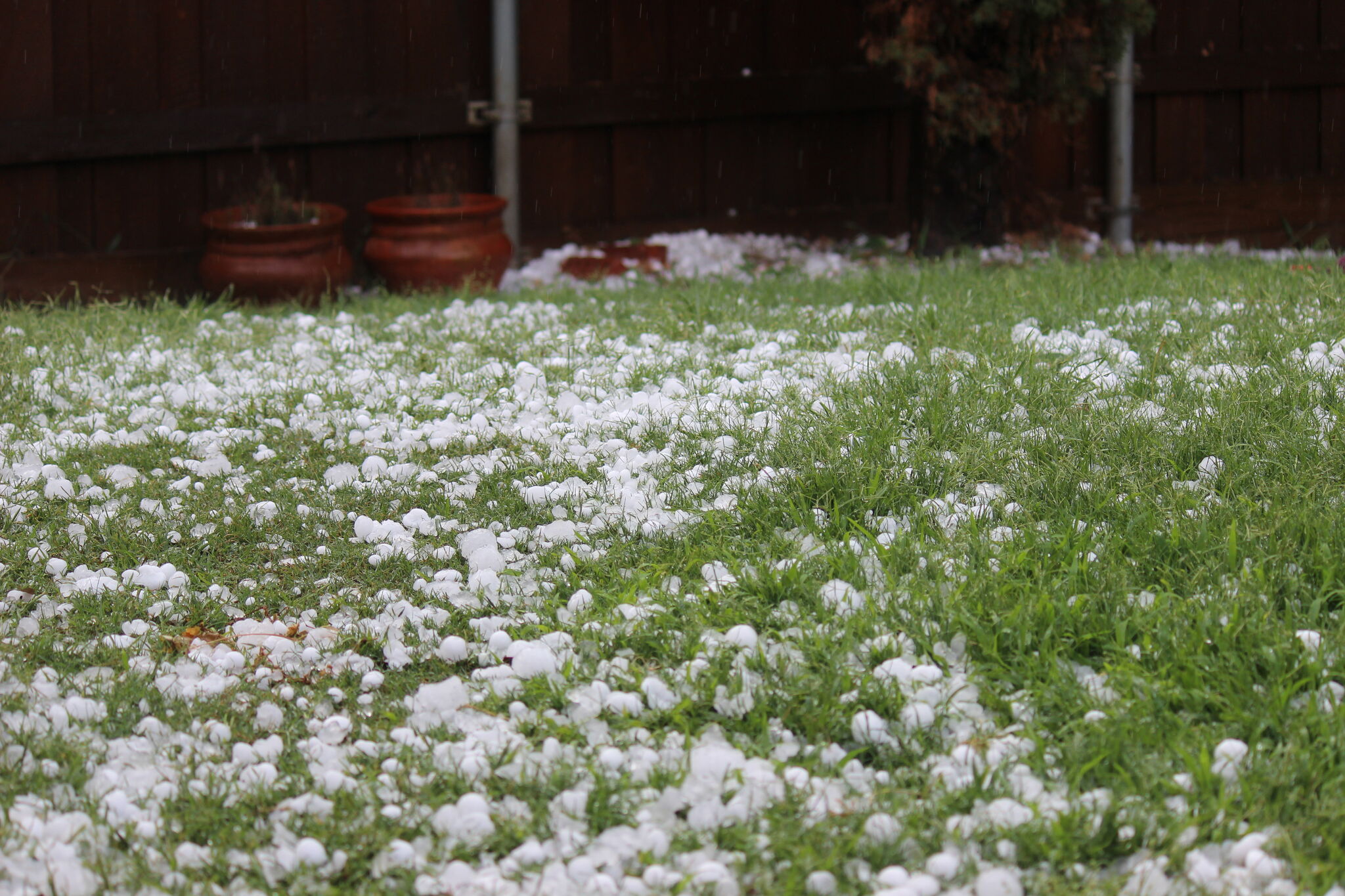 Video Wild Texas hailstorm produces huge sized hail