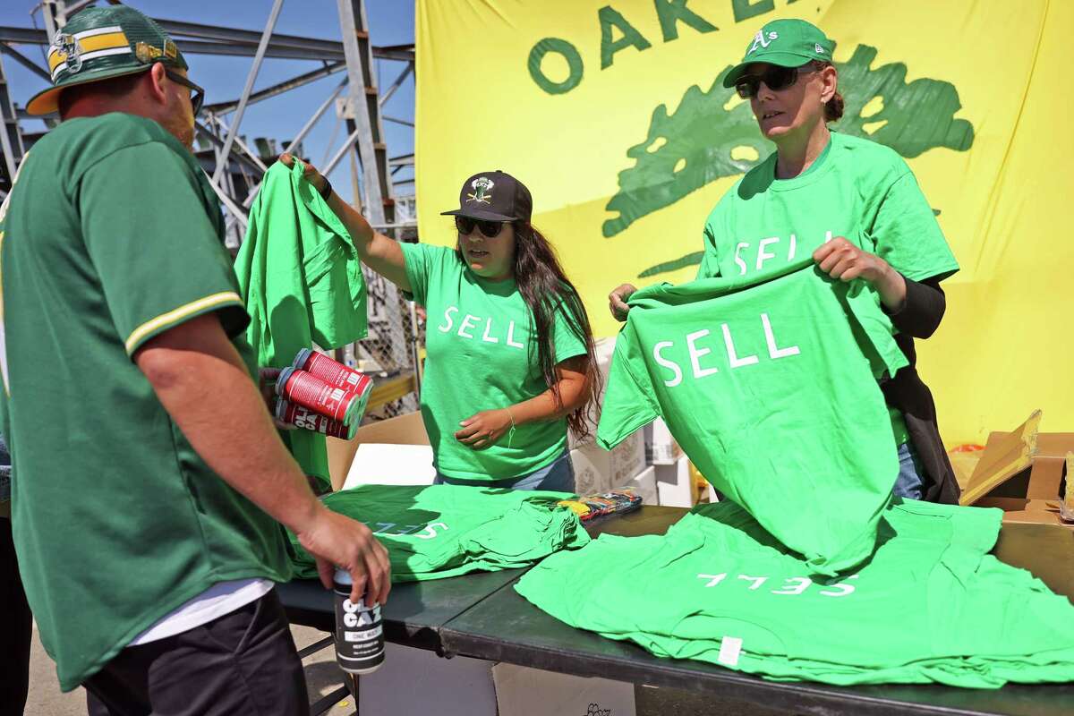 Oakland A's fans stage 'reverse boycott' to protest team's planned