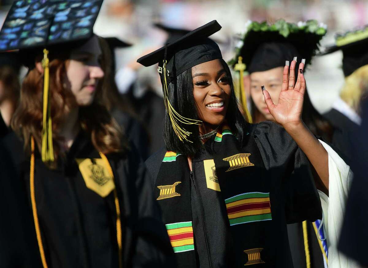 In Photos Trumbull High bids farewell to Class of 2023 at graduation