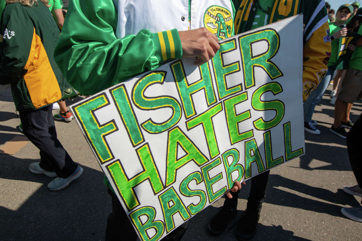 'Sell the team' The wild A's fan 'reverse boycott' in photos