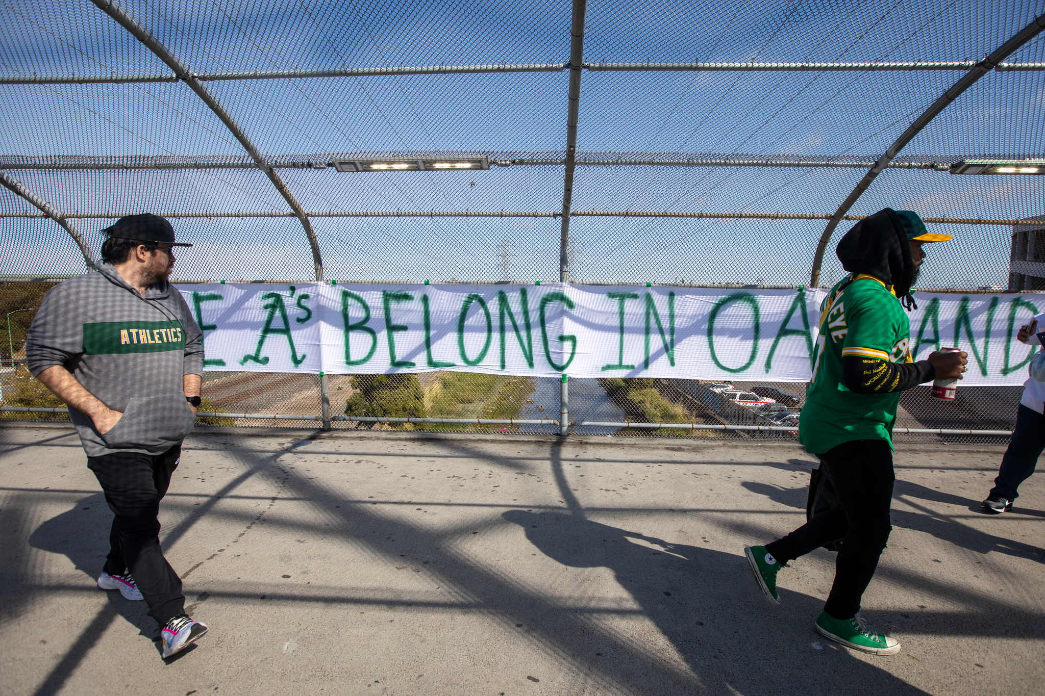 Oakland A's Fans Protest Vegas Move, Call for Owner to Sell the Team – NBC  Bay Area