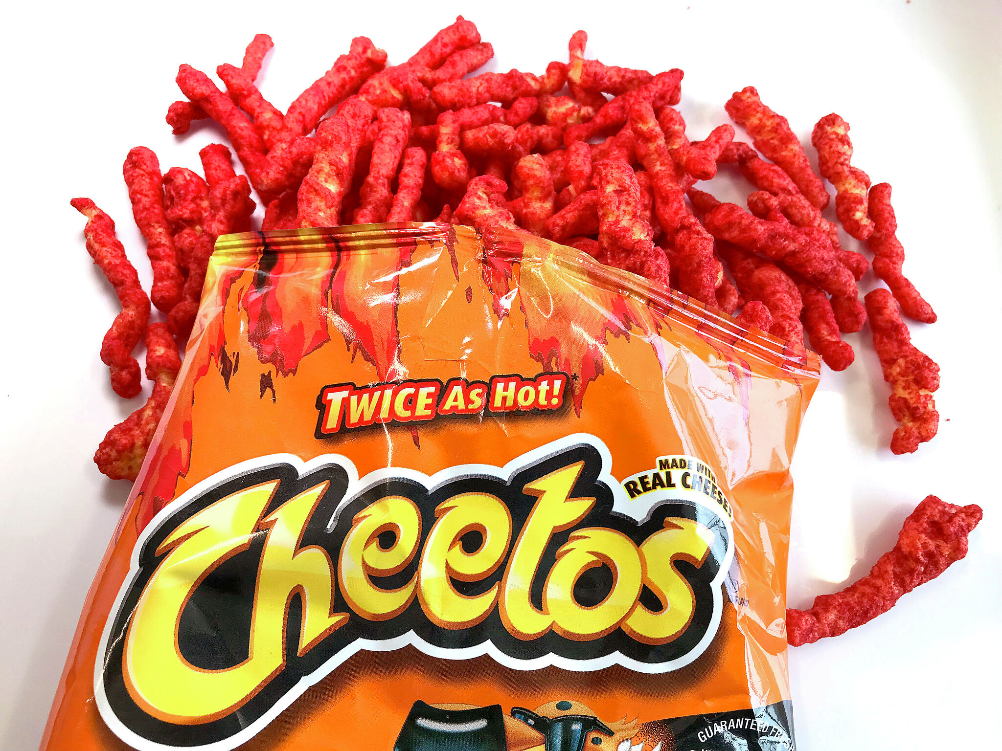 Cheetos Flamin' Hot Minis Cheese Snacks - Shop Chips at H-E-B